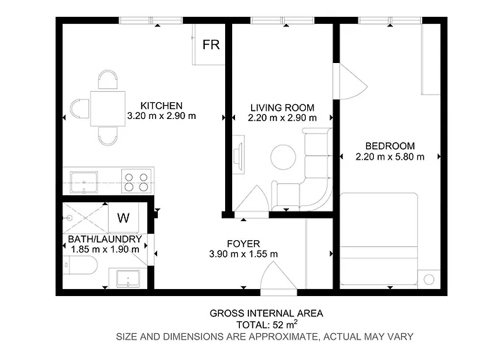 Apartma 1br On The Beautiful Street In Center Ljubljana